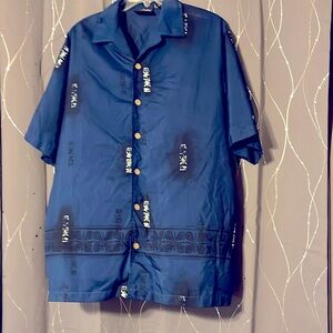 Lounge shirt hundred percent polyester